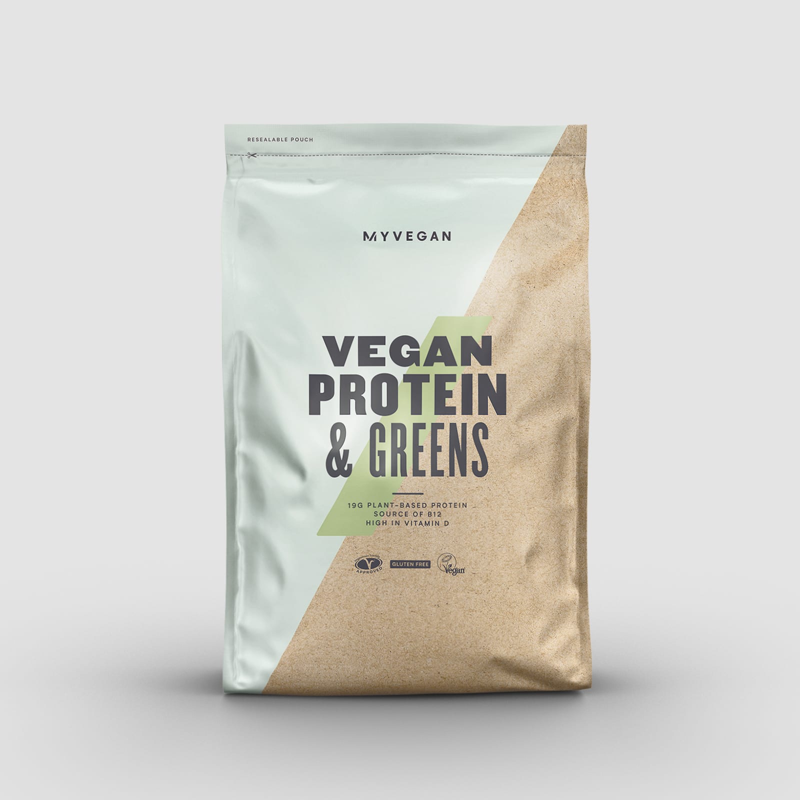 vegan protein and greens