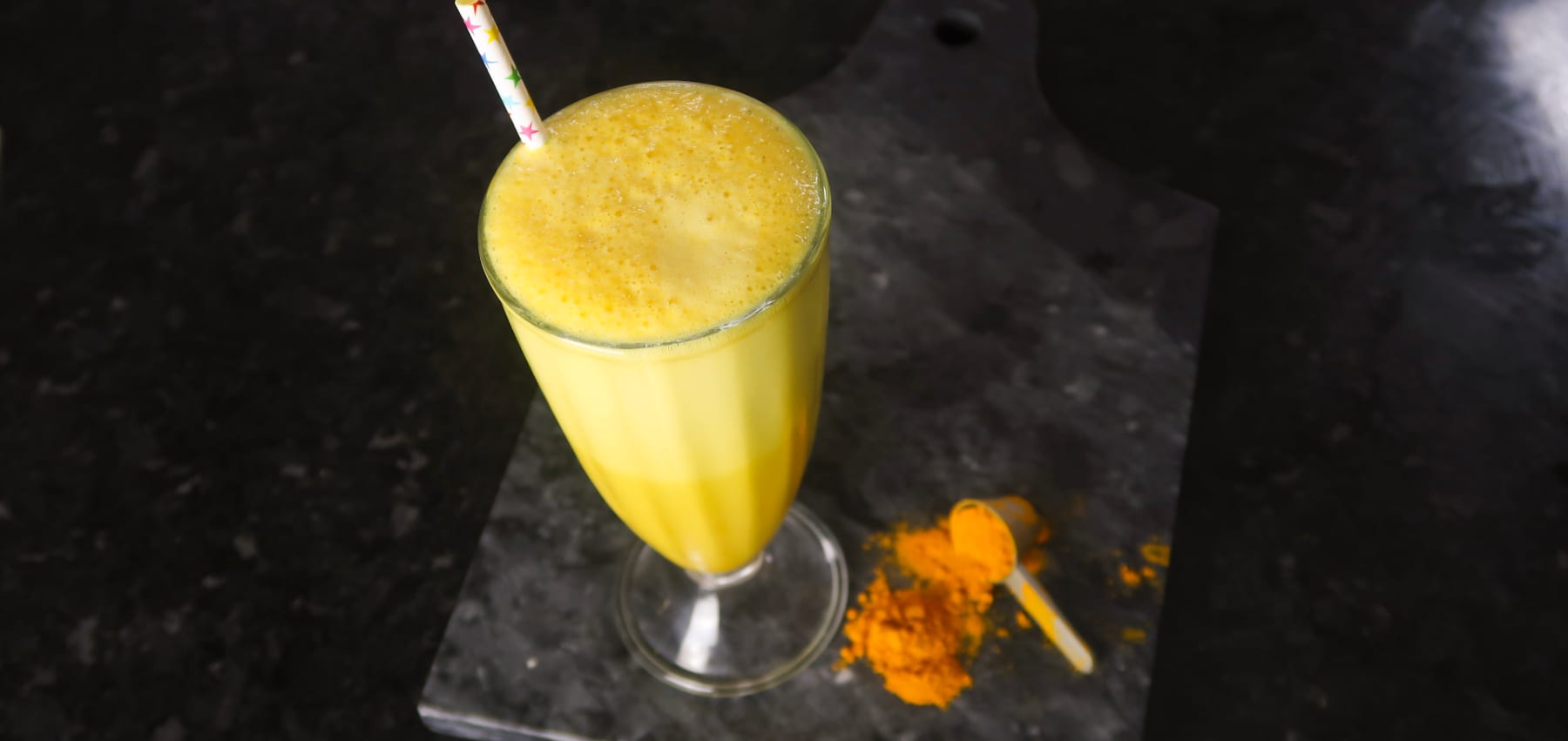 Antioxidant-Packed Plant-Based Turmeric Protein Smoothie