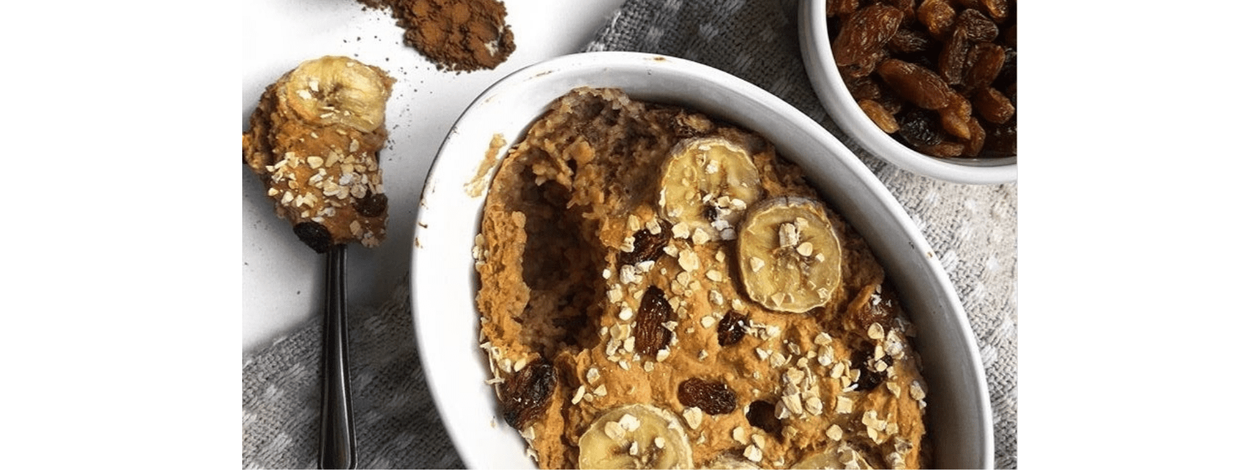 Vegan Carrot & Banana Baked Proats Recipe