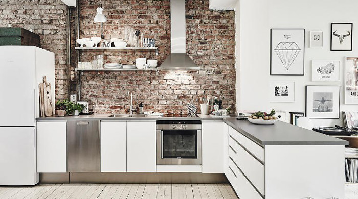 Hygge Swedish Apartment - Kitchen