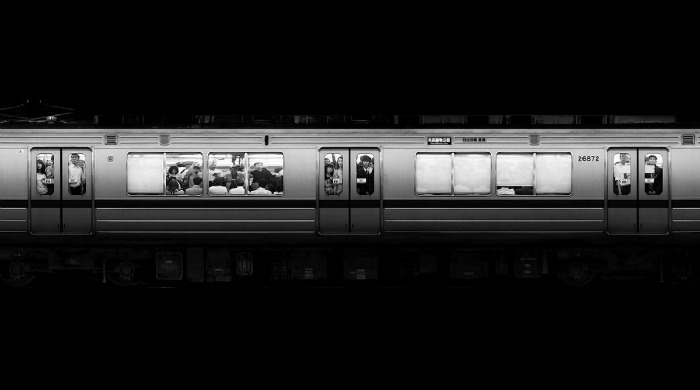 A train carriage by Adam Magyar.