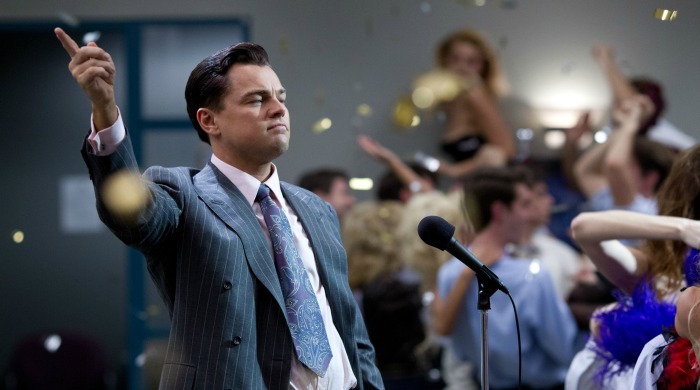 Leonardo DiCaprio in 'The Wolf of Wall Street'.