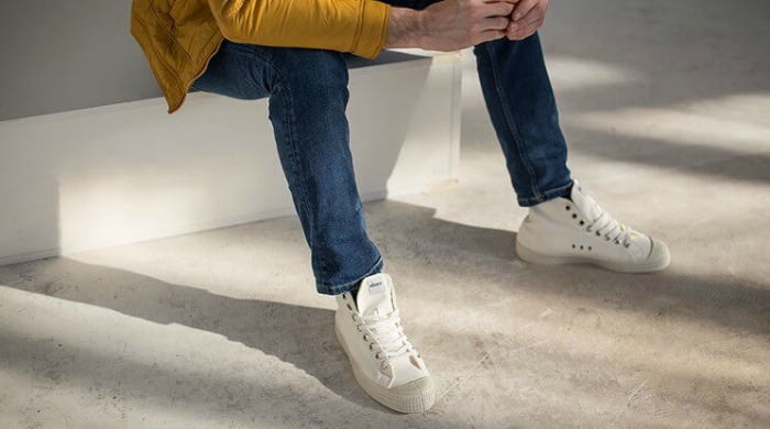 novesta white trainers