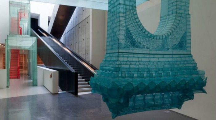 A collection of 'Passage' installations by Do Ho Suh.