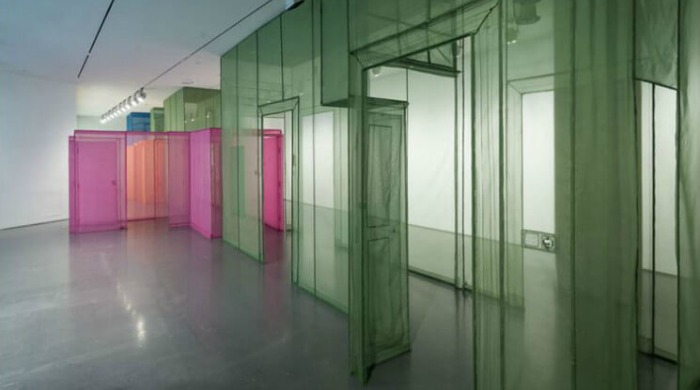 A 'Passage' installation by Do Ho Suh.