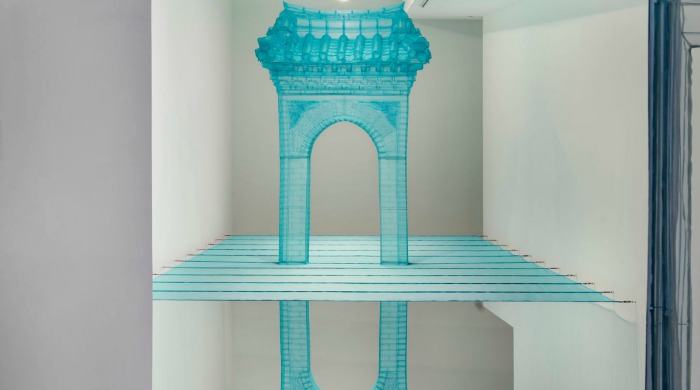 A 'Passage' installation by Do Ho Suh.