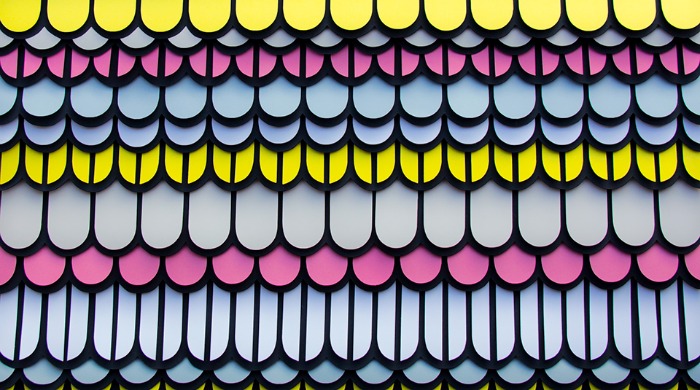 A colourful 3D piece by Maud Vantours.