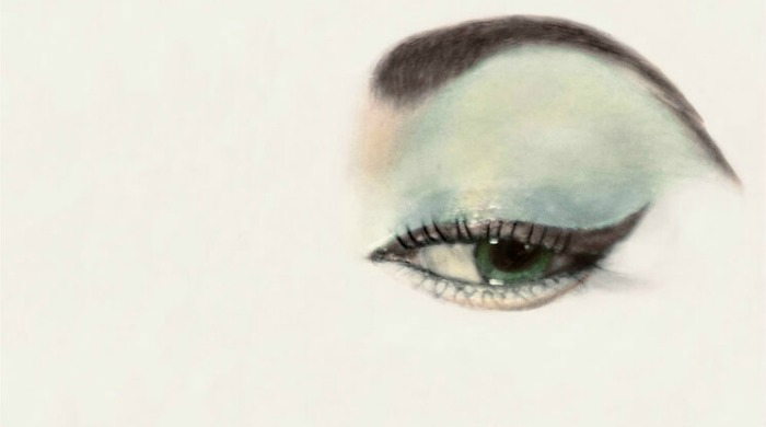 Jean Patchett on the cover of Vogue in 1950 by Erwin Blumenfeld.