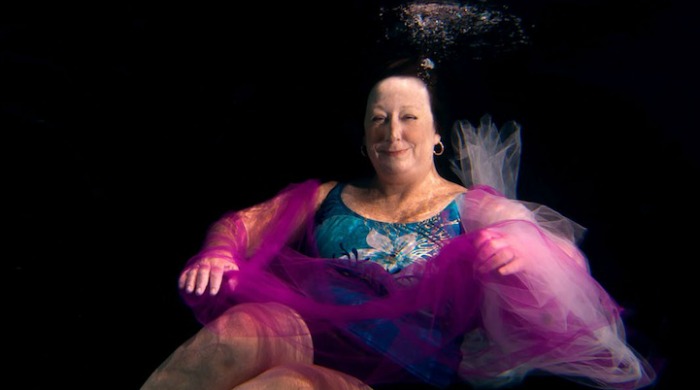 Lisa Smith in the 'Underwater Healing' series by Erena Shimoda.