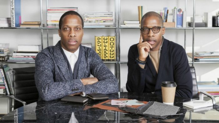 Byron and Dexter Peart of WANT Les Essentiels