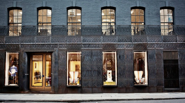 The front of the Paul Smith Mayfair store.