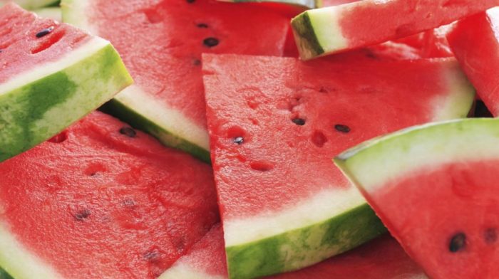 Watermelon and Strawberry Smoothie