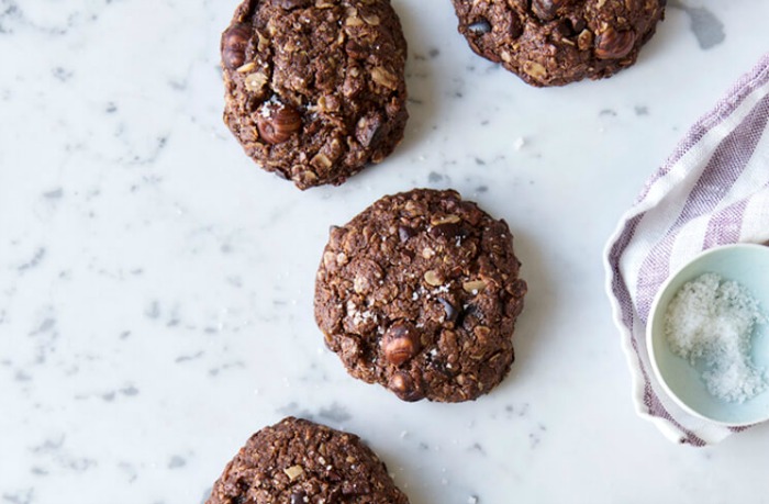 Wholemeal Chocolate Hazelnut Cookies