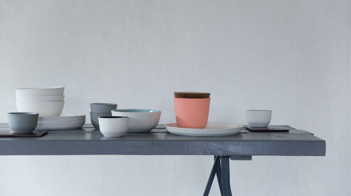The 'Vei' tableware range by Sara Skotte.