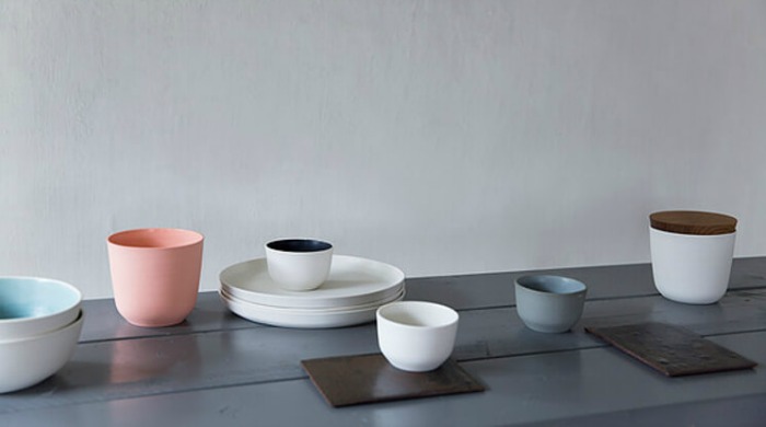 The 'Vei' tableware range by Sara Skotte.