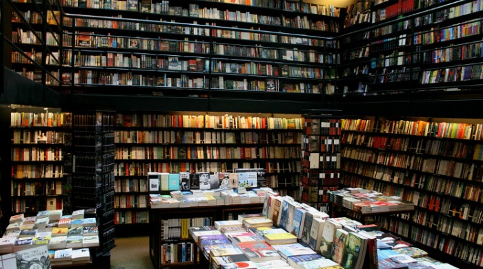 The Gaglignani Bookshop in Paris.