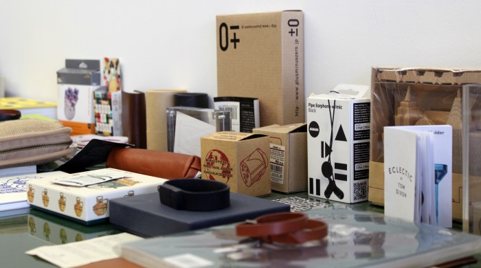 A selection of boxes at the Want les Essentiels de la Vie head office.
