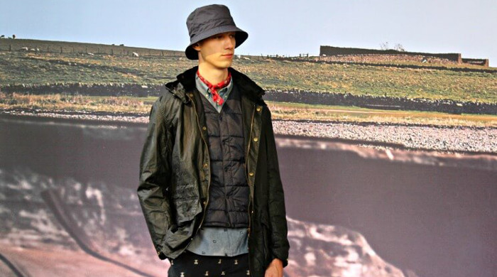 barbour bucket hat