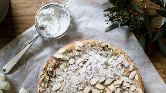 Italian Almond Ricotta Cake