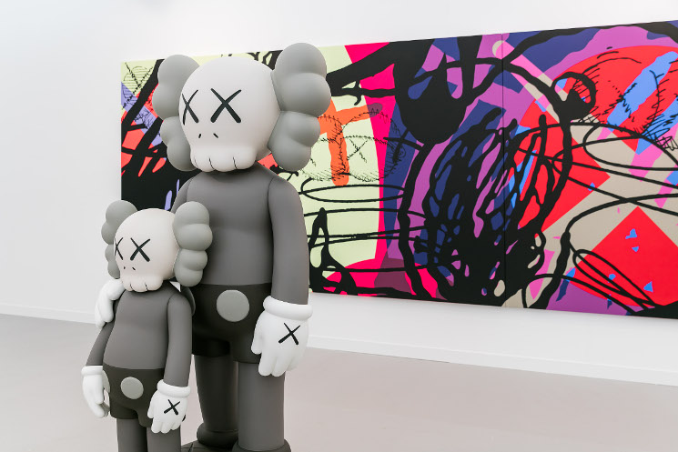 kaws frieze art fair 2017.