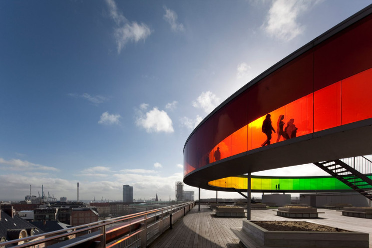 ARoS Aarhus Kunstmuseum, Denmark, by Schmidt Hammer Lassen and Olafur Eliasson, photographed by David Borland