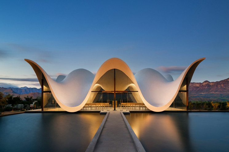 Bosjes Chapel, Ceres, Cape Town, South Africa, by Steyn Studio, photographed by Adam Letch