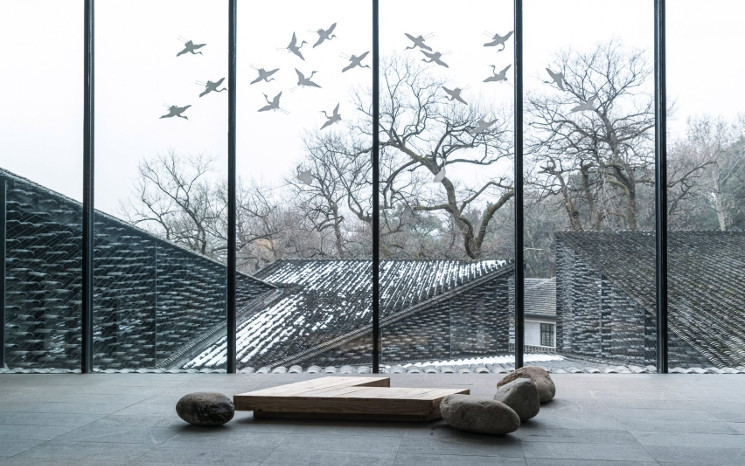 Folk Art Museum, China Academy of Arts, Hangzhou, China, by Kengo Kuma, photographed by Terrence Zhang