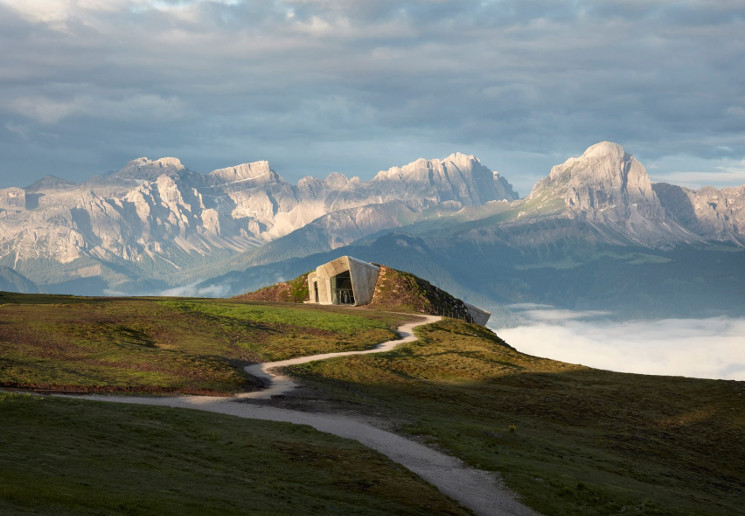 Messner Mountain Museum Corones, South Tyrol, Italy, by Zaha Hadid Architects, photographed by Tom Roe