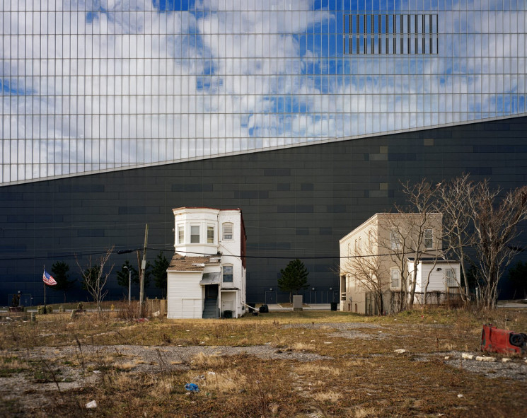 North wall of the Revel Casino, Atlantic City, New Jersey, USA, photographed by Brian Rose
