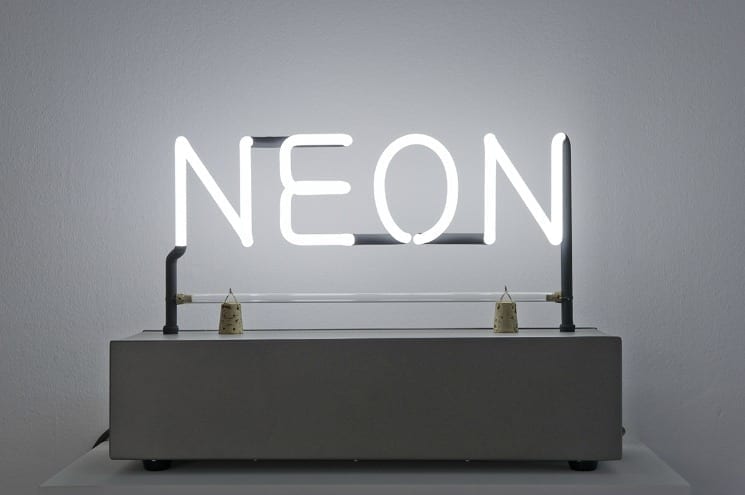 Neon by Joseph Kosuth, 1965