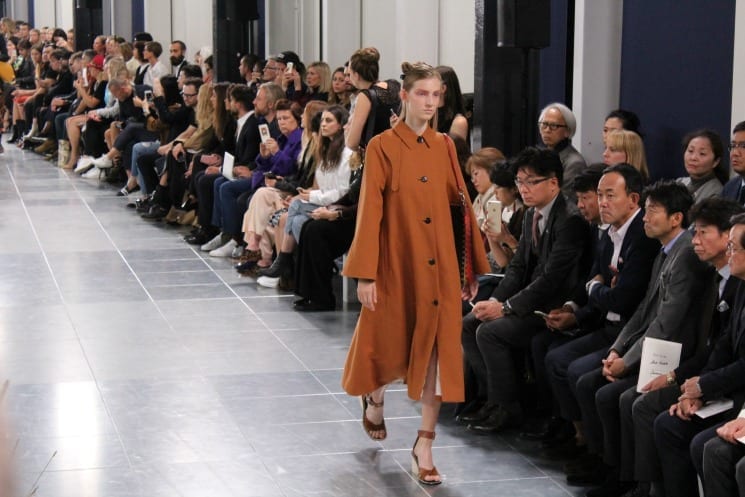 paul smith ss17 tan coat