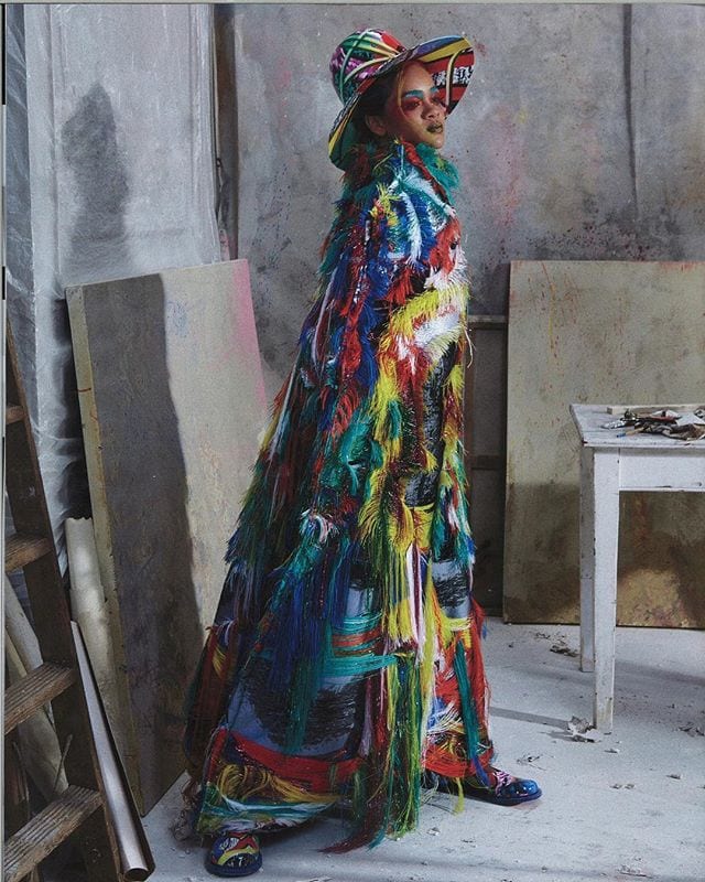 Rihanna for Harper's Bazaar @MaisonMargiela