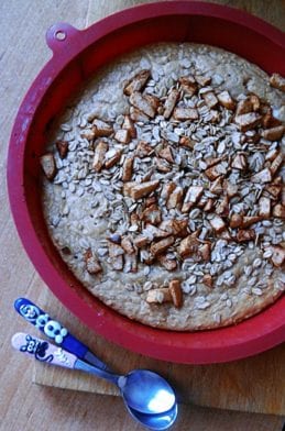 Recept: Jablečný vanilkový koláč s proteinem